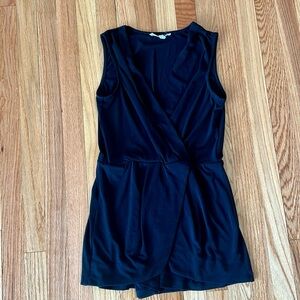BCBGeneration black short jumpsuit size XS